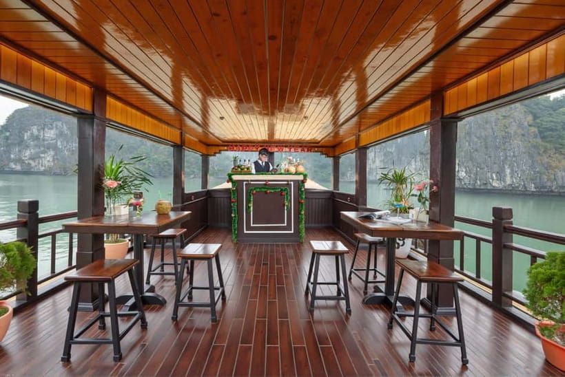 From Hanoi/Cat Ba: Lan Ha Bay Full-Day Boat Trip - Cooking as the bay turns gold