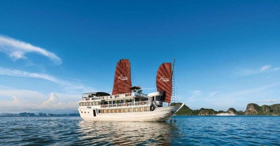 From Hanoi: Ha Long - Bai Tu Long Bay 2-Day 1-Night Cruise - The Hanoi pickup and ride to SunWorld Port
