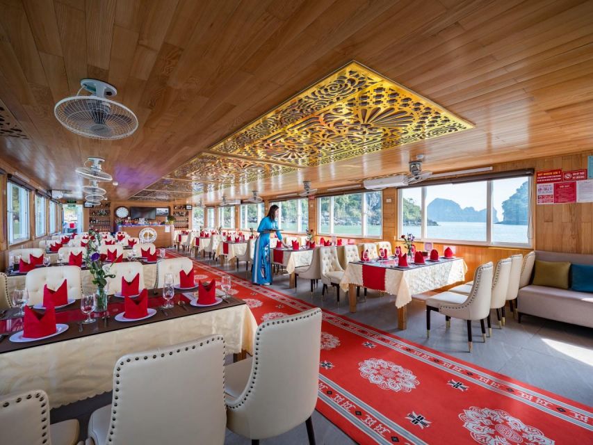 From Hanoi: Halong Bay Deluxe Cruise Day Trip - Titop Island and the climb to the viewpoint