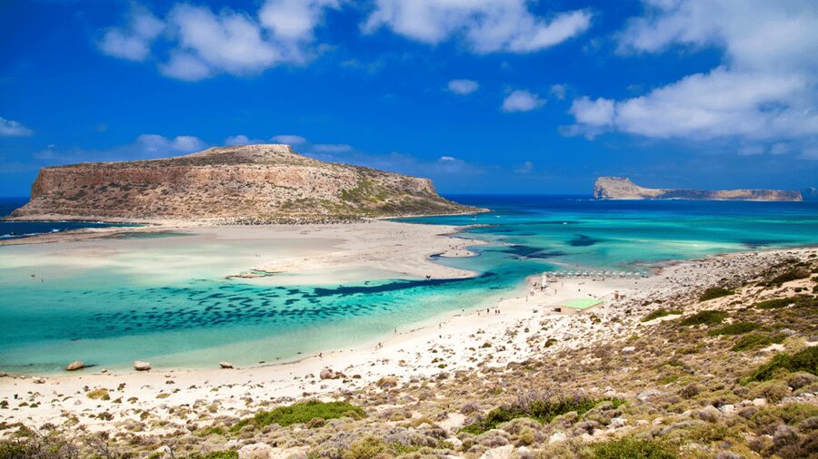 From Heraklion: Cruise to Balos Lagoon and Chania Old Town - Balos Lagoon: brilliant water, bright sand, and little shade