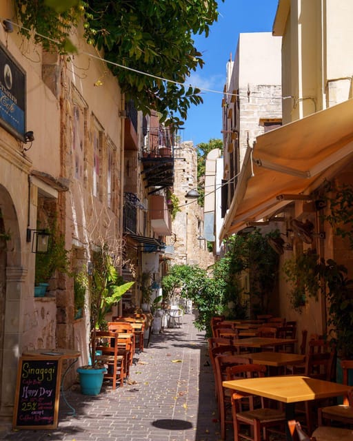 From Heraklion: Cruise to Balos Lagoon and Chania Old Town - Lunch and onboard spending
