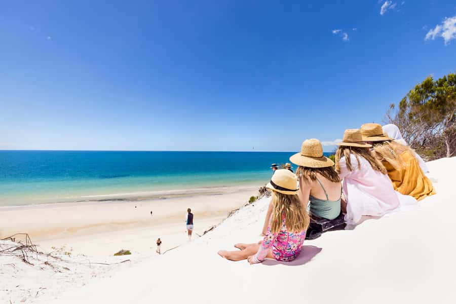From Hervey Bay: Remote K'gari Tour by Boat with Lunch - Lunch on board, with time to catch your breath