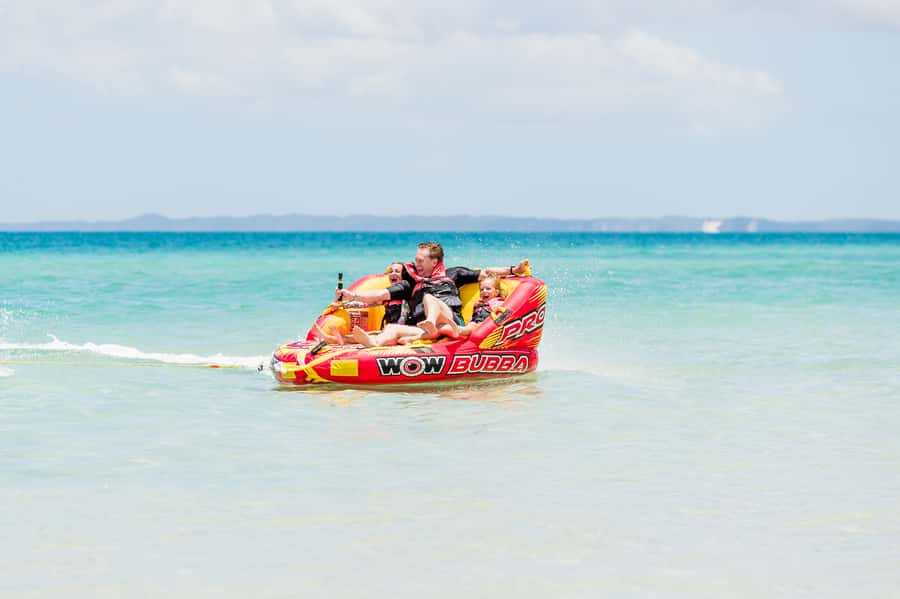 From Hervey Bay: Remote K'gari Tour by Boat with Lunch - Awinya or Bowarrady Creek: a quieter second act