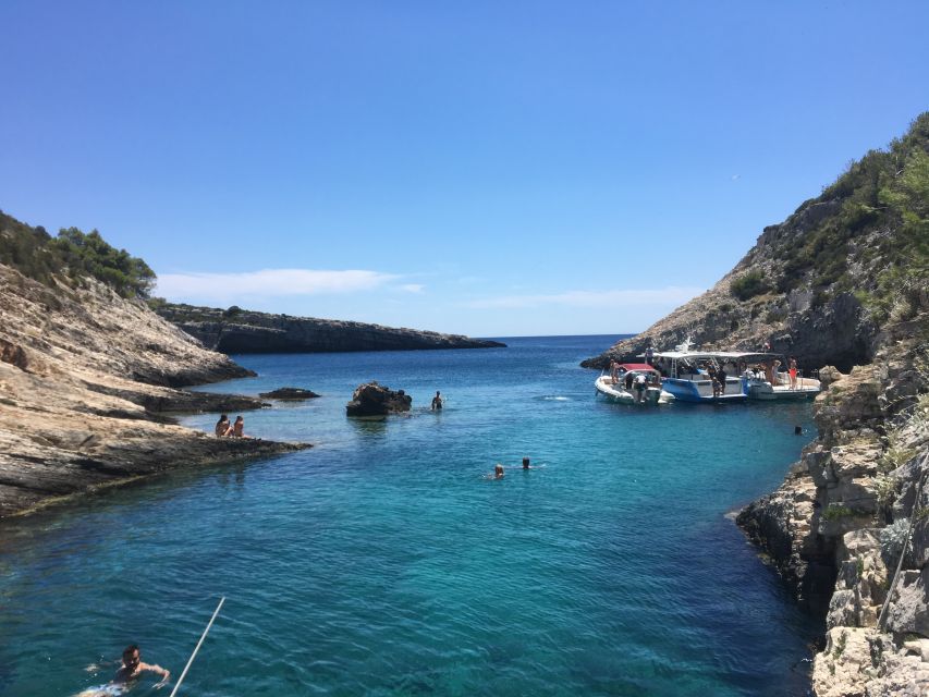 From Hvar: Blue Cave, Green Cave & 5 Islands Speedboat Tour - Budikovac Blue Lagoon: The Best First Swim
