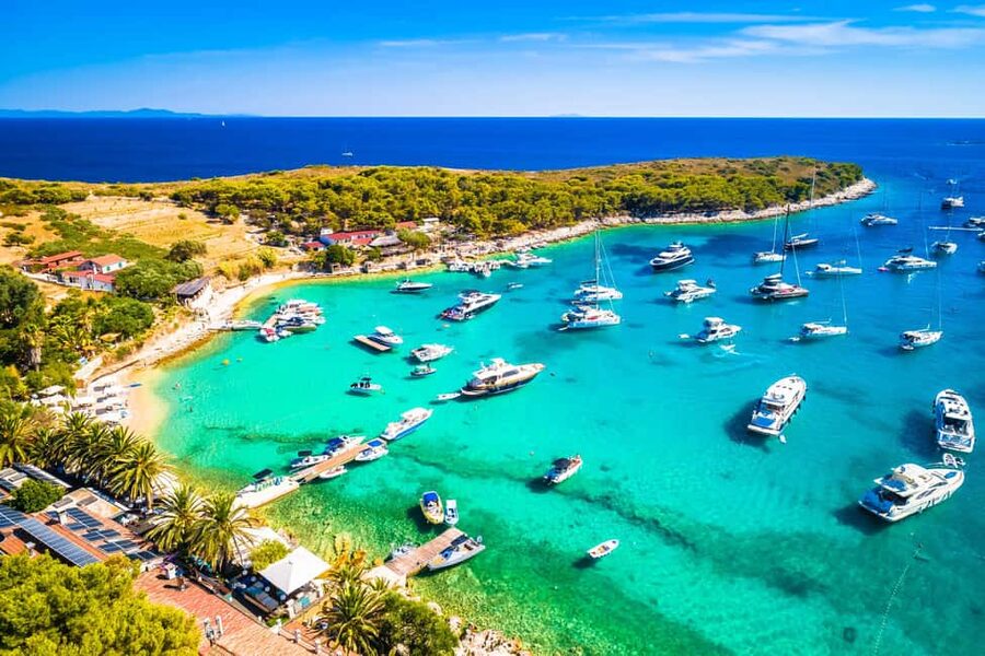 From Hvar: Blue Cave, Green Cave & 5 Islands Speedboat Tour - Secret Coves, Cliff Jumps, and Route Changes