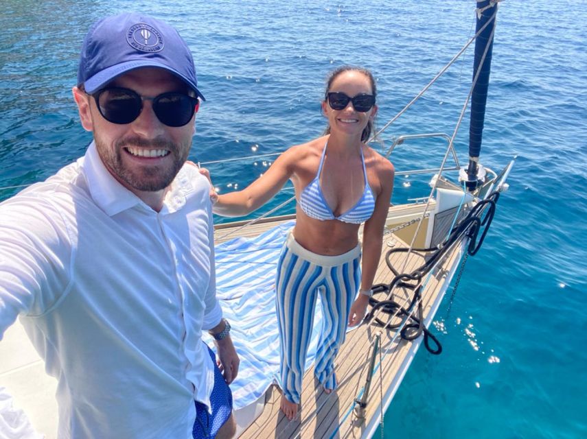 From Hvar: Boat Tour to Pakleni Islands on a Comfort Yacht - First bay: turquoise water and a calm swimming break