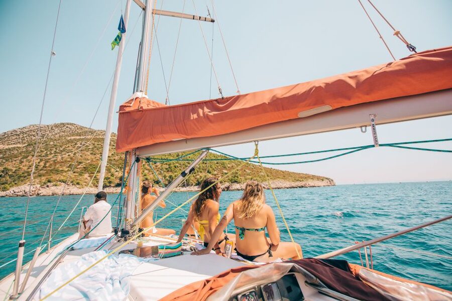 From Hvar: Boat Tour to Pakleni Islands on a Comfort Yacht - The second bay: more time to swim, paddle, or rest