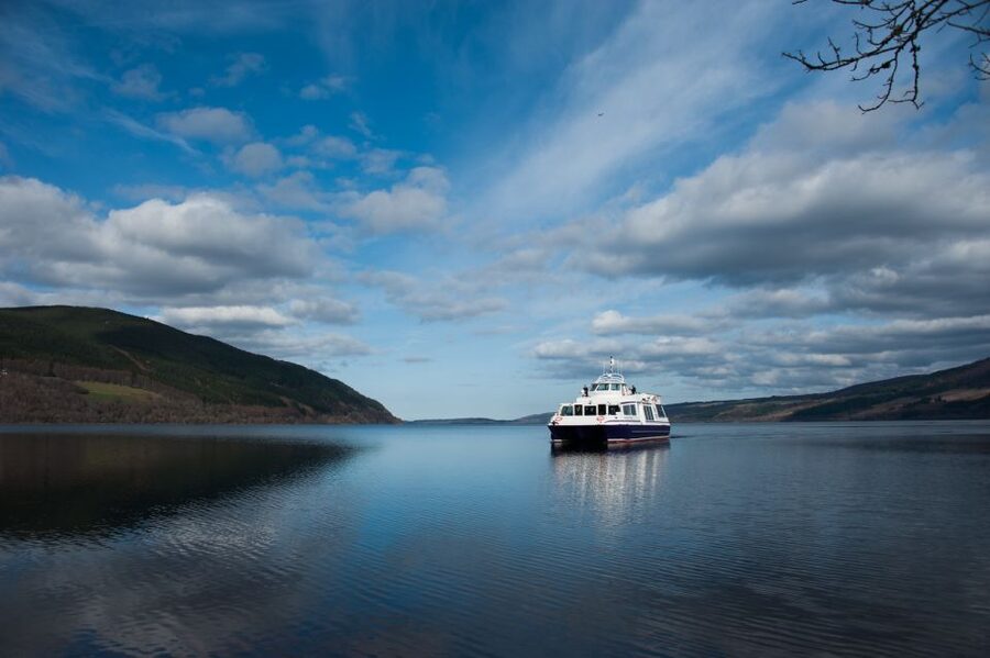 From Inverness: Loch Ness Cruise and Urquhart Castle - Cruising across Loch Ness