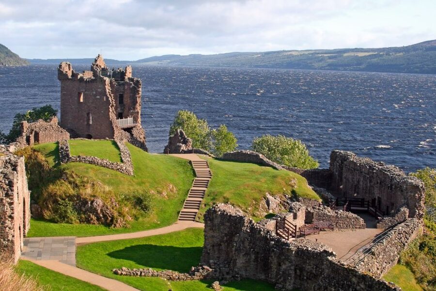 From Inverness: Loch Ness Cruise and Urquhart Castle - The return through Highland countryside