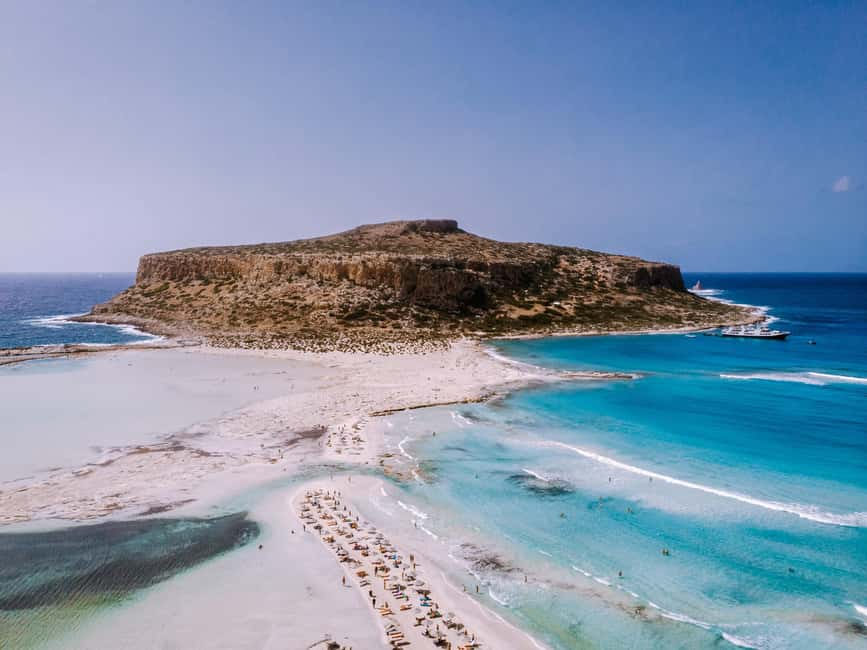 From Kissamos Port: Boat Cruise to Balos Lagoon - Arriving at Balos and reaching the water
