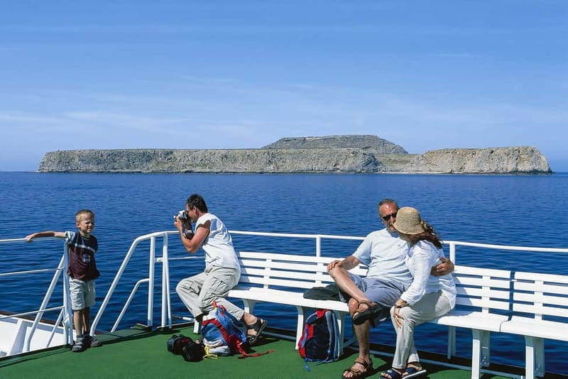 From Kissamos Port: Boat Cruise to Balos Lagoon & Gramvousa - Balos Lagoon: Shallow Water and Huge Views