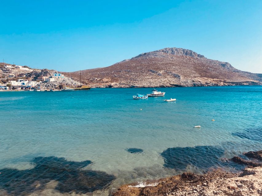 From Kos: 3-Island Boat Trip with BBQ & Water Slide - The crew makes a budget cruise feel personal