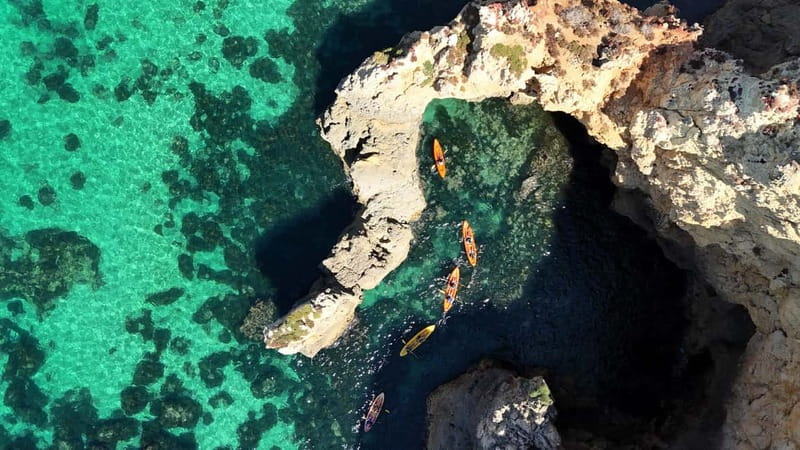 From Lagos: Ponta da Piedade Caves Kayak Tour from Catamaran - What To Bring For A Comfortable Trip