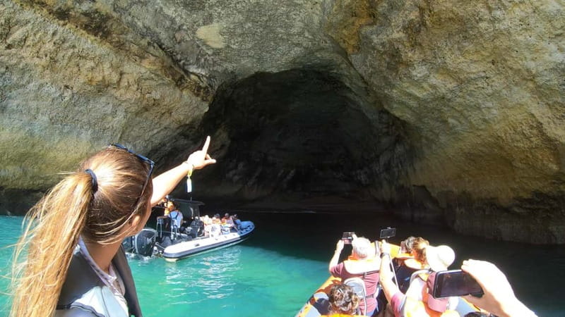From Lagos: Scenic Cruise to the Benagil and Carvoeiro Caves - The return trip to Lagos