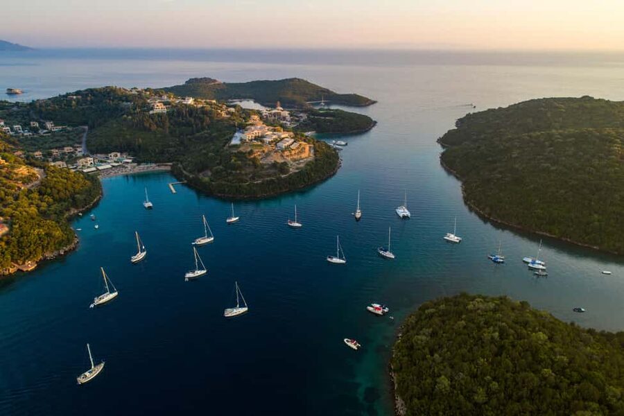 From Lefkimmi: Syvota, Blue Lagoon and Cave Sunset Cruise - The trip in five useful points