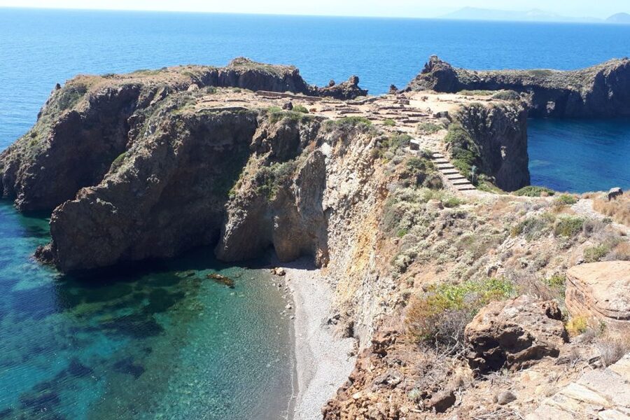 From Lipari: Panarea and Stromboli Cruise with Stops - Panarea and the bay of Cala Junco