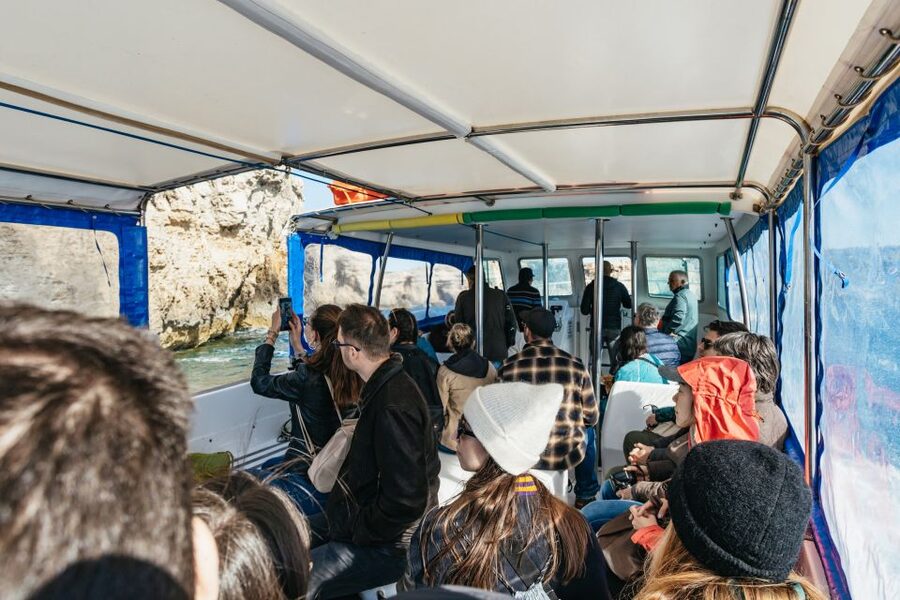 From Malta: Full-Day Gozo UTV Tour with Lunch and Boat Ride - Ramla Valley and the red sands of Ramla Bay