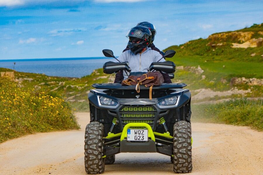 From Malta: Gozo Quad Bike Tour & Comino Boat Tour w/ Lunch - Country roads, valleys, and Dwejra