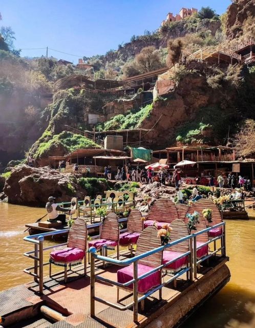 From Marrakech:Ouzoud Waterfalls Day Trip with Boat Tour - The Boat Ride Under the Falling Water