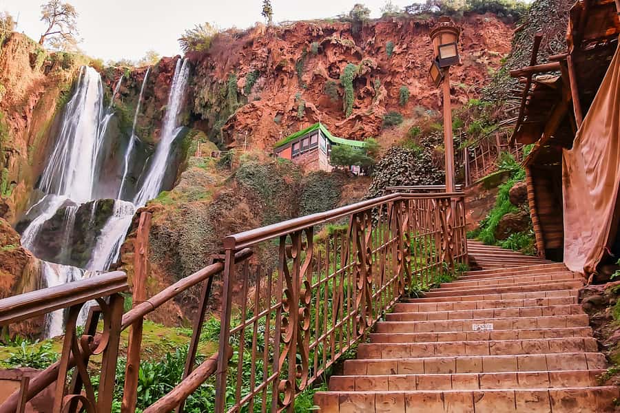 From Marrakech: Ouzoud Waterfalls Guided Hike and Boat Trip - The Boat Ride at the Foot of the Falls