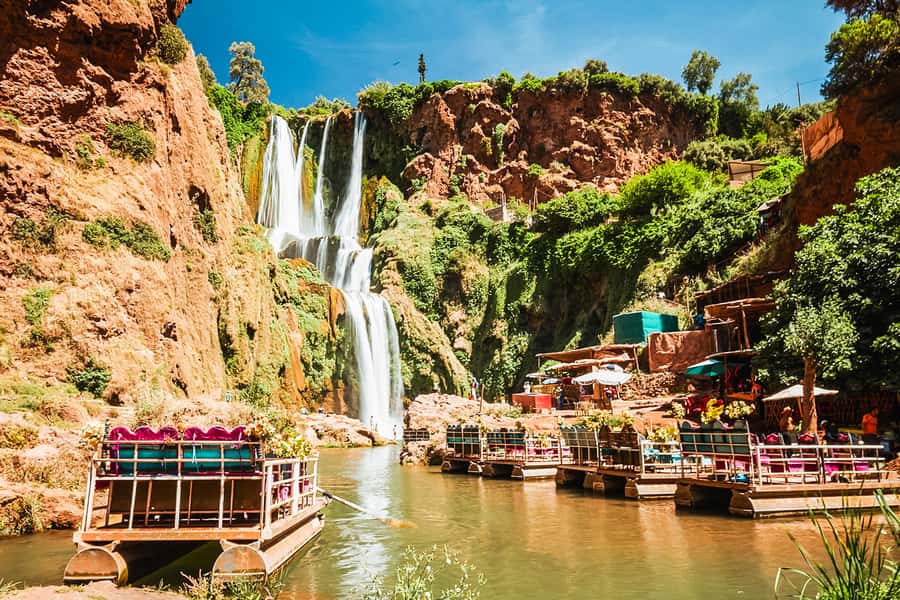 From Marrakech: Ouzoud Waterfalls Guided Tour & Boat Ride - The climb back, Tamlalte, and the return to Marrakech