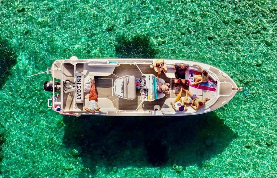 From Marseille: Iconic Calanques Boat Tour with Swimming - Riou Island starts the water adventure