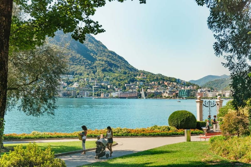 From Milan: Lake Como by Private Boat, Bellagio & Lugano - Lugano: a brief taste of Switzerland