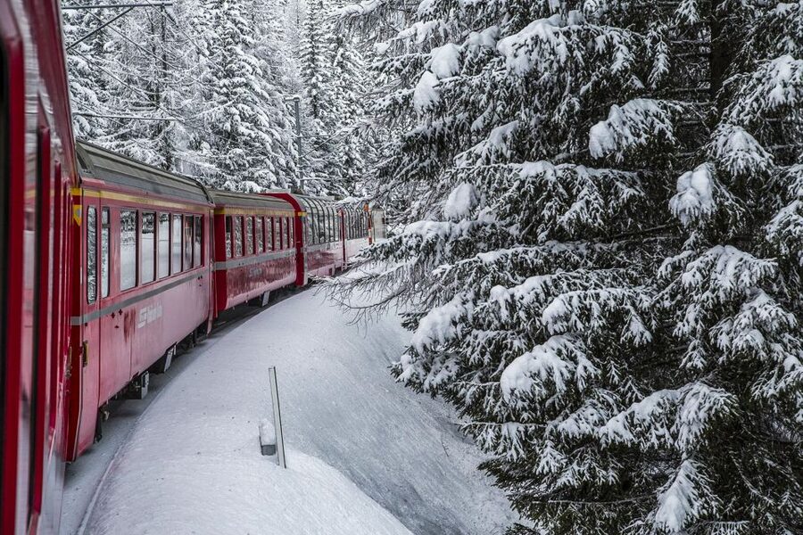 From Milan: Lake Como Cruise, St. Moritz & Bernina Red Train - Leaving Milan for Lake Como