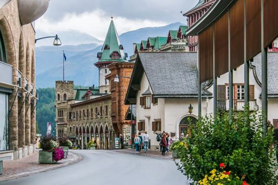 From Milan: Lake Como Cruise, St. Moritz & Bernina Red Train - The Maloja route and its 13 sharp bends