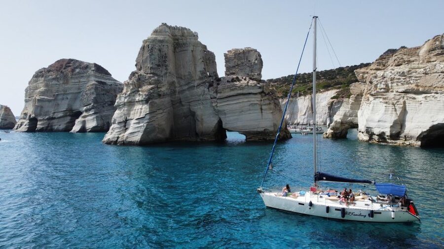 From Milos: Guided Day Cruise to Kleftiko With Lunch - Key points at a glance