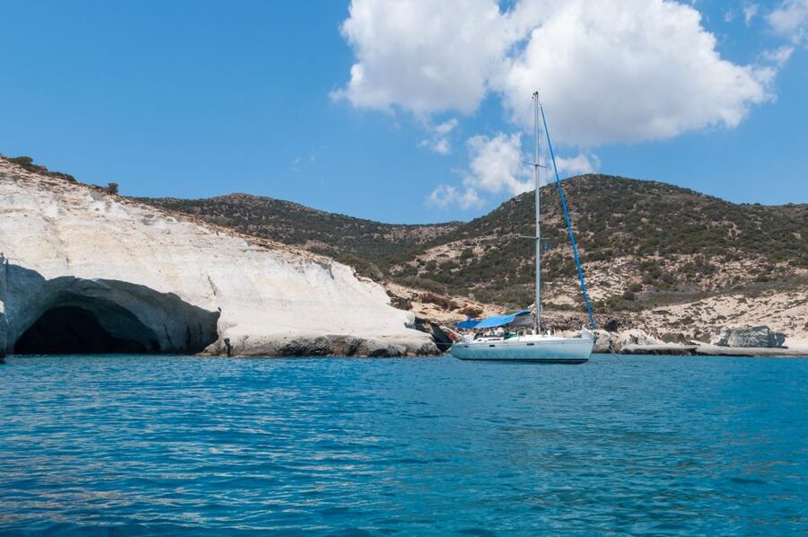 From Milos: Guided Day Cruise to Kleftiko With Lunch - Starting in Adamas and passing Klima