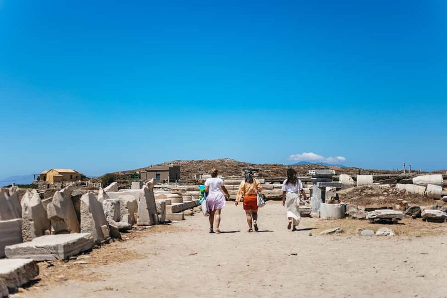 From Mykonos: Cruise to Delos and Rhenia with Lunch - Delos after lunch: Greece’s sacred archaeological island