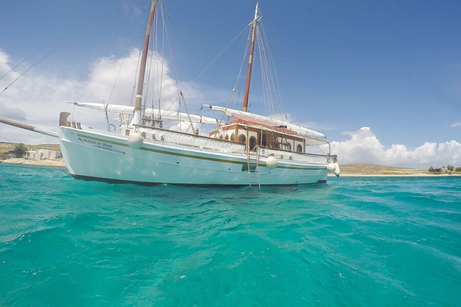 From Mykonos: Delos & Rhenia Islands Half-Day Trip by Boat - Finding the boat at Mykonos Old Port