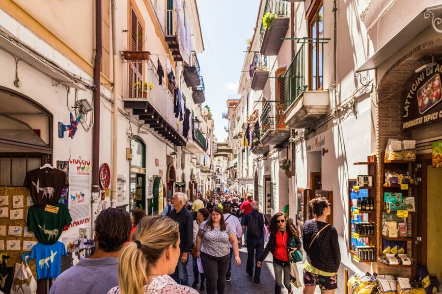 From Naples: Boat Tour of Amalfi, Positano and Ravello - Ravello and Villa Rufolo above the coast
