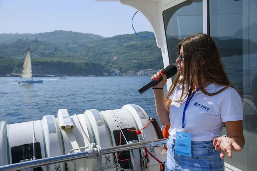 From Naples: Boat Tour of Amalfi, Positano and Ravello - From Sorrento to the Gulf of Salerno