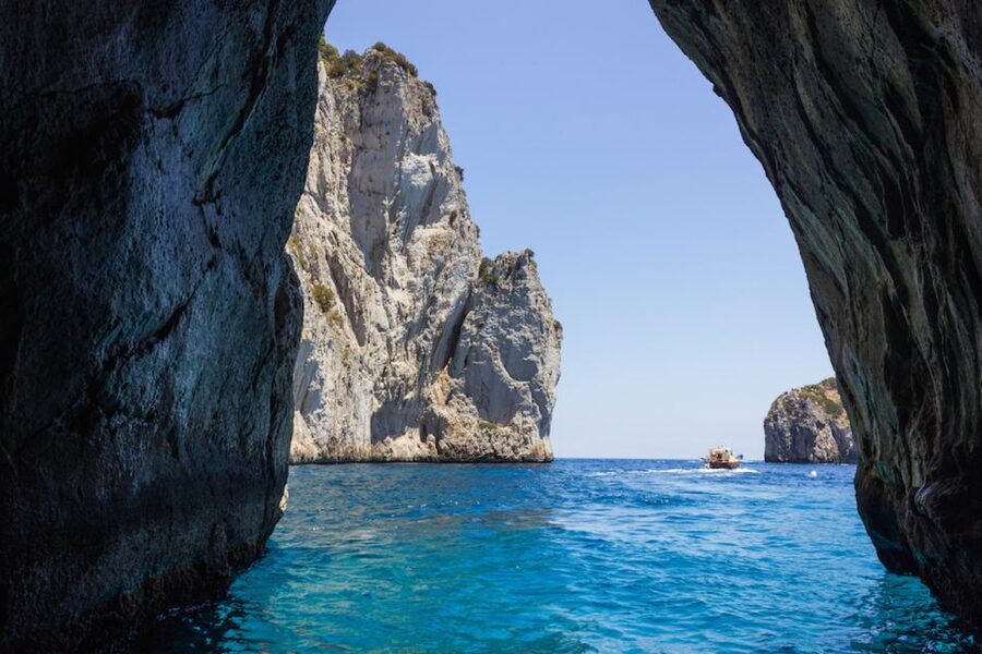 From Naples: Capri Boat Day Trip with Drinks - Swimming and snorkeling in clear water