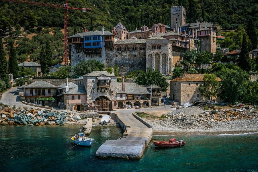 From Ouranoupolis: Cruise to Mount Athos Monasteries - A possible visit from the monastic community