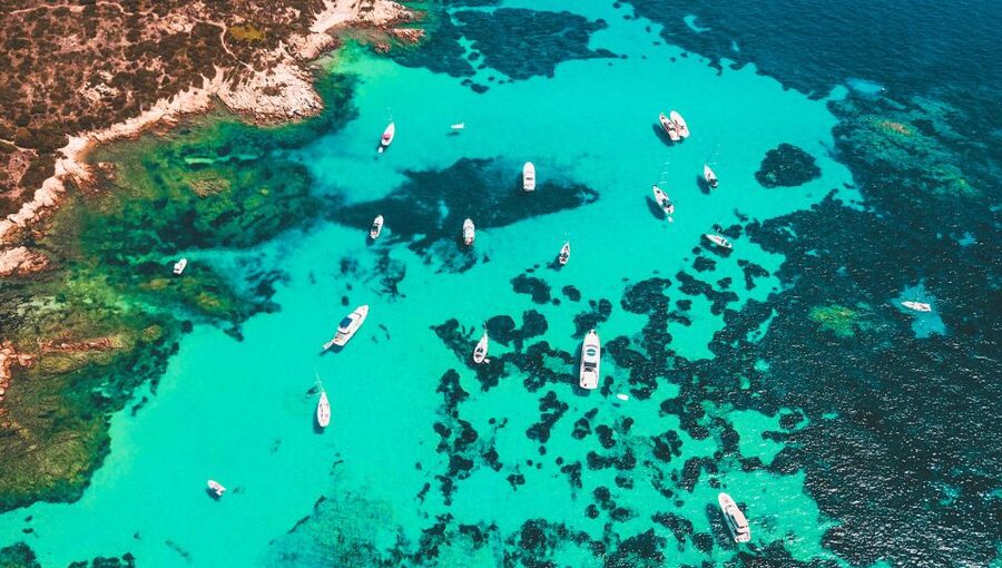 From Palau: La Maddalena Archipelago Boat Tour with Pasta - Santa Maria Beach: Your First Long Swim
