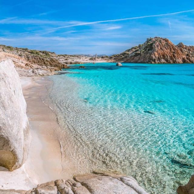 From Palau: La Maddalena Archipelago Boat Tour with Pasta - La Maddalena Town: A Short Walk Ashore