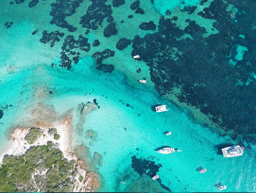 From Palau: La Maddalena Archipelago Catamaran Tour w/ Lunch - Sardinian aperitif, lunch, and drinks on board