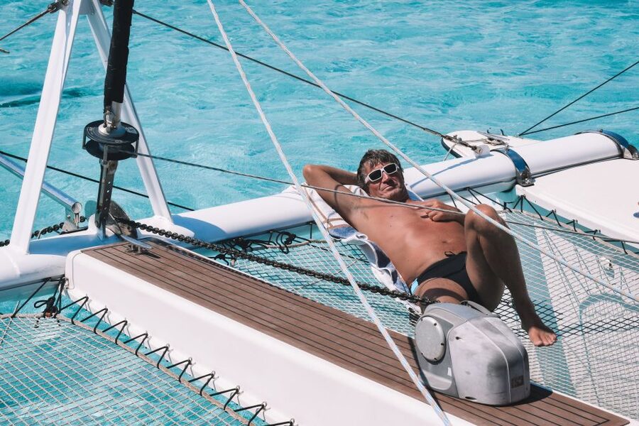 From Palau: La Maddalena Full-Day Archipelago Catamaran Tour - Wind, season, and comfort considerations