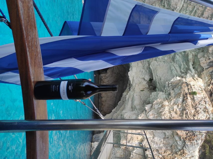 From Parga: Paxos and Antipaxos Cruise with Blue Caves - The Blue Caves on Paxos