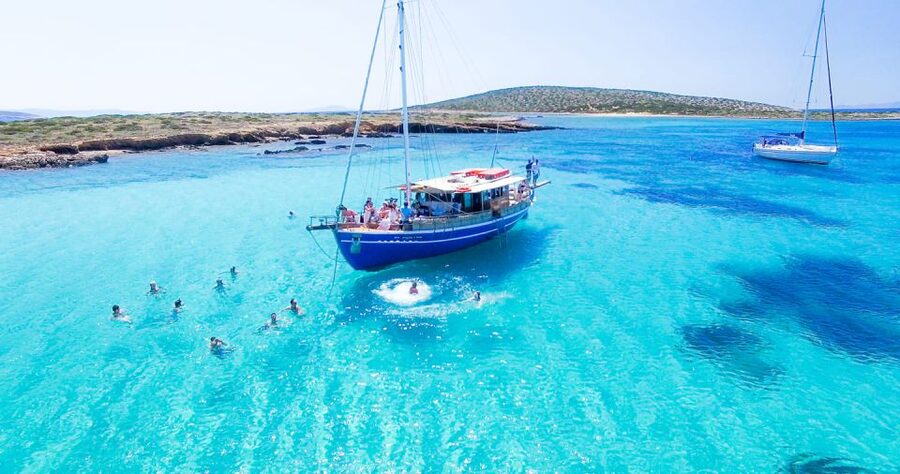 From Paros: Antiparos and Despotiko Full-Day Swim Cruise - Swimming Around Antiparos and the Blue Lagoon
