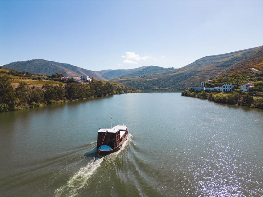 From Pinhão: Douro Valley Rabelo Boat Tour with Port Wine - Romaneira, Malvedos, and the upper Douro views