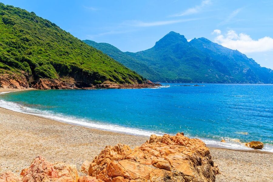 From Porto: Boat tour to the Calanches of Piana & Capo Rosso - Capo Rosso and the Genoese tower