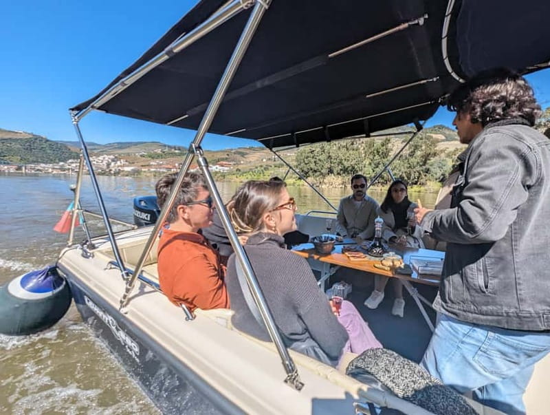 From Porto: Tastings at 2 Wineries, Chef's Lunch & Boat Tour - Pinhão and a private hour on the Douro