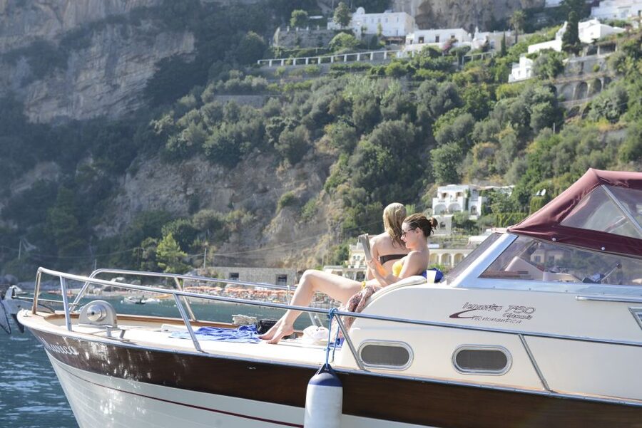 From Positano: Sorrento Coast & Capri Full-Day Trip by Boat - Along the Sorrentine Peninsula, from ruins to waterfalls