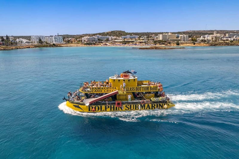 From Protaras: Cruise to Blue Lagoon, Turtle Cove & Sea Cave - Turtle Cove and the rules for wildlife