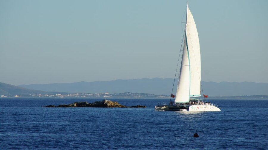 From Roses: Sunset Catamaran Cruise - The drink, music, and sunset atmosphere