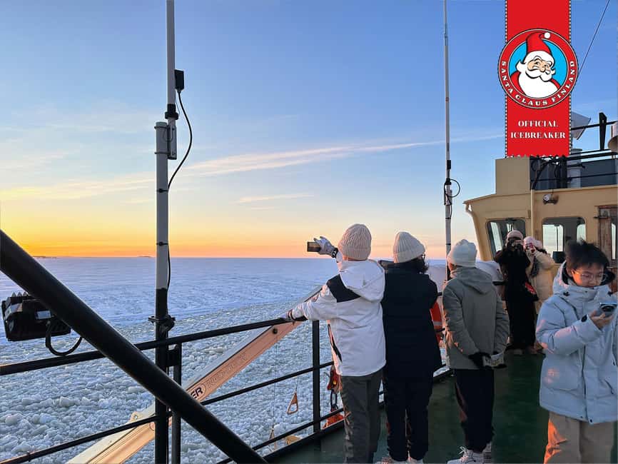From Rovaniemi: Icebreaker Arktis Cruise with Ice Floating - Walking on the frozen sea depends on winter timing